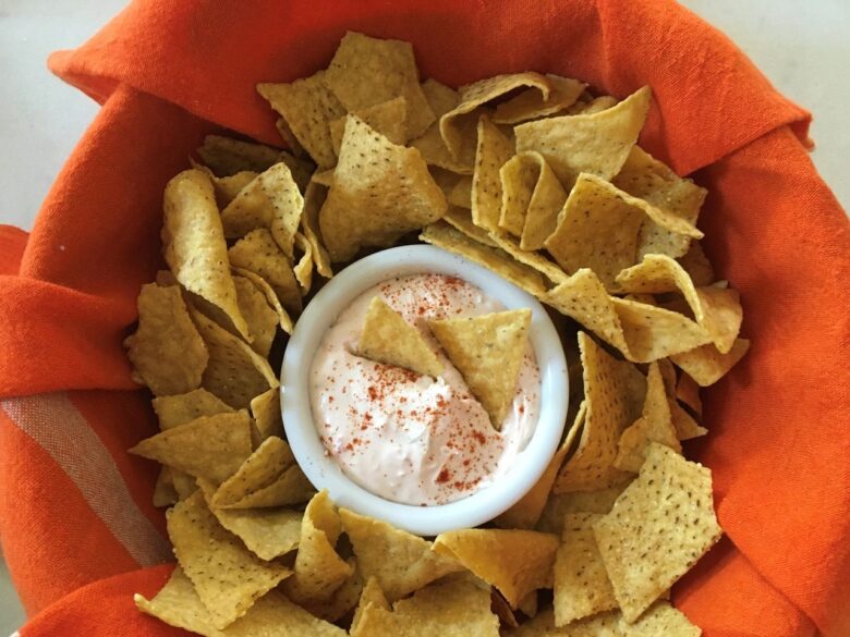 Cream Cheese Salsa Dip Treks & Bites