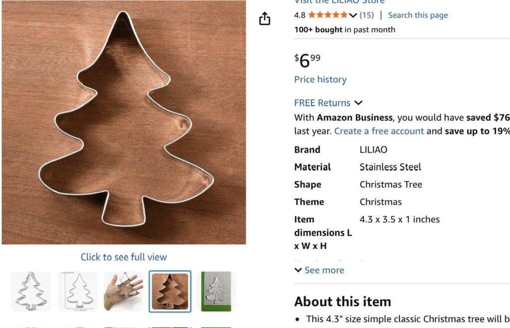 Treks Cinnamon Shortbread Christmas Cookies 4 Treks IMG 6744